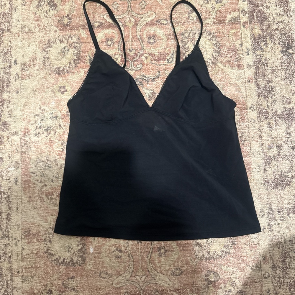 Black Spaghetti Strap Camisole